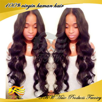 2014 autumn new products body wave virgin brazilian hair wig for sale